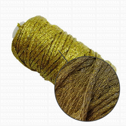 Waxgaren kleine klos goud dikte 1 mm × 25 yard (22,8 meter)  - afb. 2