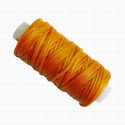 Waxgaren kleine klos oranje dikte 1 mm × 25 yard (22,8 meter)  - afb. 1