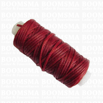 Waxgaren kleine klos rood dikte 1 mm × 25 yard (22,8 meter) 