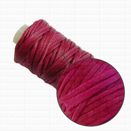 Waxgaren kleine klos roze pink dikte 1 mm × 25 yard (22,8 meter)  - afb. 2