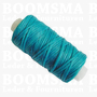 Waxgaren kleine klos turquoise dikte 1 mm × 25 yard (22,8 meter) 