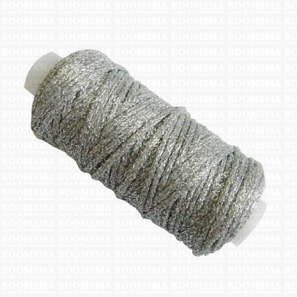 Waxgaren kleine klos zilver dikte 1 mm × 25 yard (22,8 meter)  - afb. 1