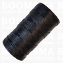 Waxgaren polyester zwart 100 meter (100% polyester)