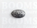 Concho: Western concho's met schoef zilver Diablo ovaal 26 × 43 mm  - afb. 2