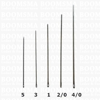 Zadelmakersnaald losse zadelmakernaald, maat 4/0